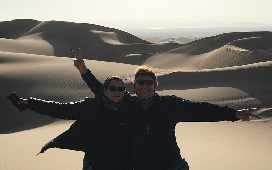 Tina und Gudrun Paracas