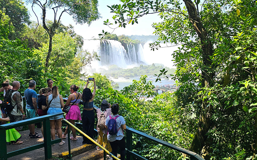 Balcón/Aussichtspunkt Trilha das Cataratas