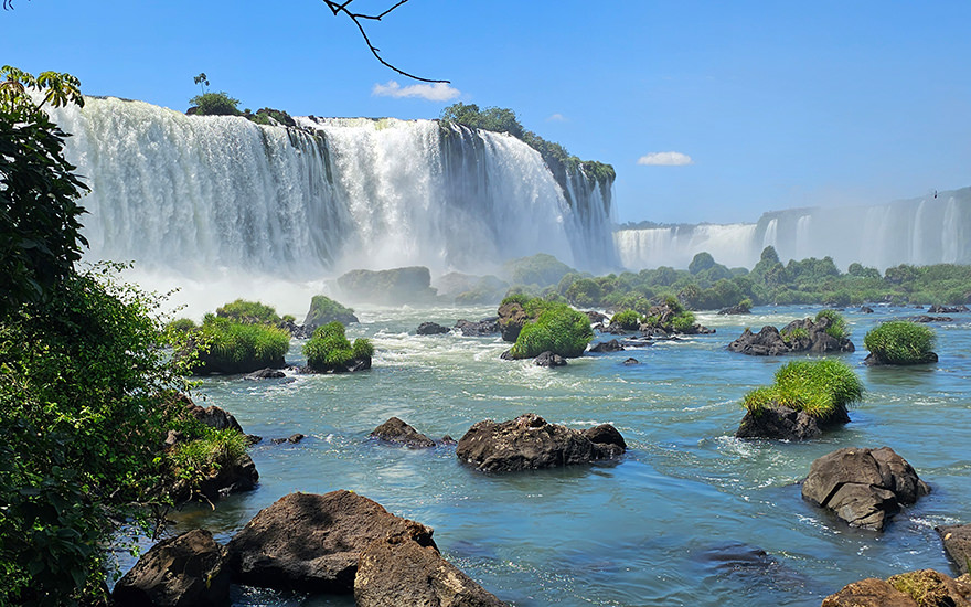 Iguazú-Wasserfälle, Brasilien
