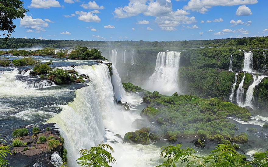 Iguazú-Waserfälle, Brasilien