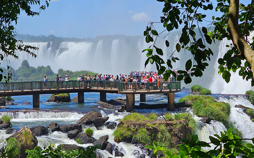 Iguazú-Wasserfälle, Brasilien