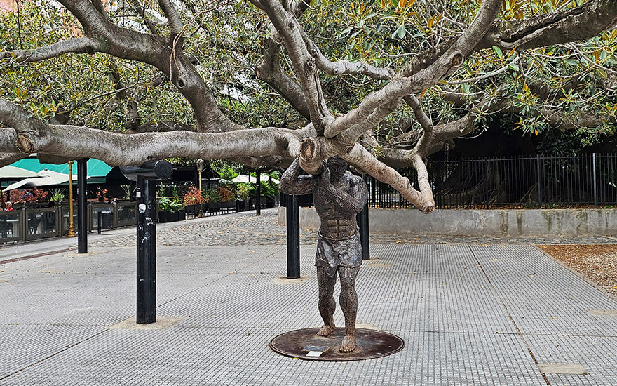 Atlas von Recoleta, Buenos Aires, Argentinien
