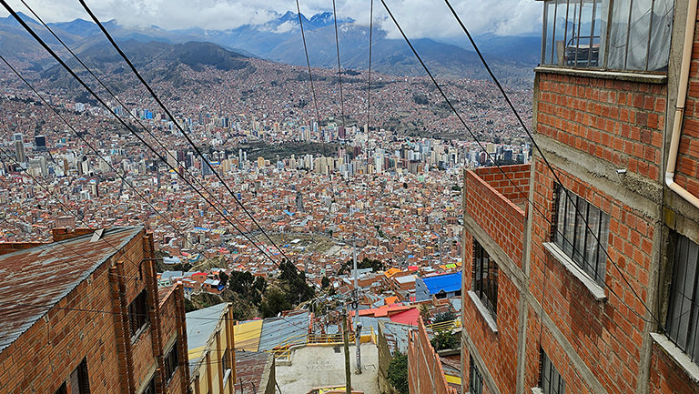 Mirador La Paz, Bolivien
