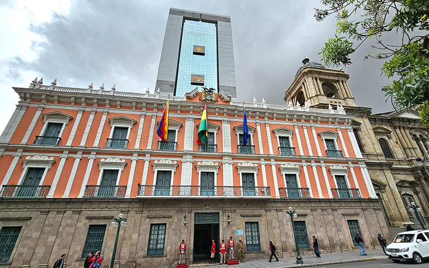 Palacio Quemado und Casa Grande del Pueblo