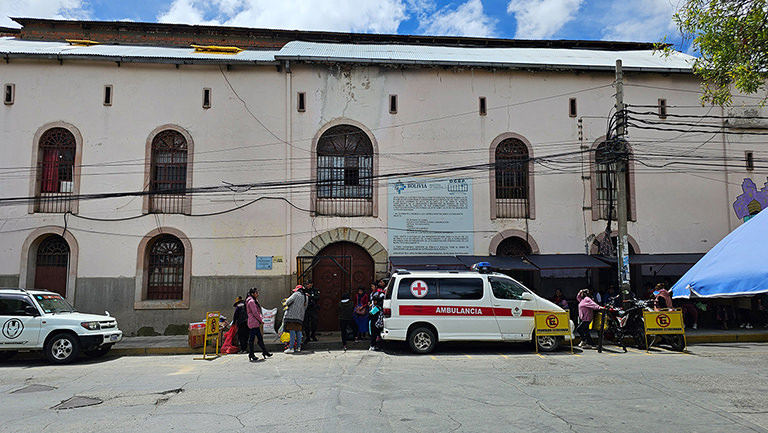San-Pedro-Gefängnis, La Paz, Bolivien