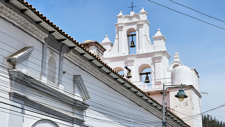 Kirche Sucre Altstadt, Bolivien Kirche Sucre Altstadt, Bolivien