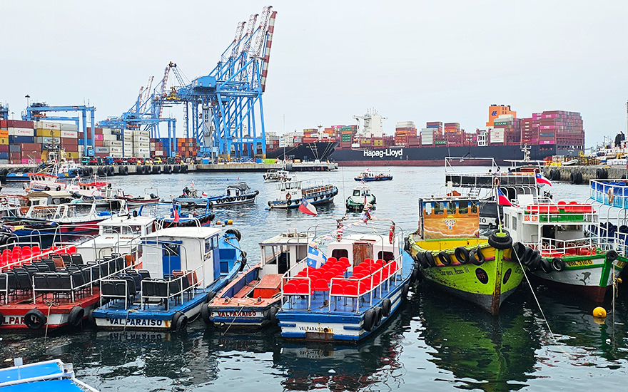 Boote Muelle Prat, Barrio Puerto, Valparaíso
