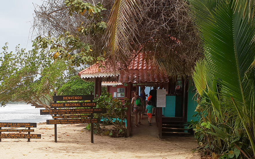 Eingang Sektor Playa Blanca