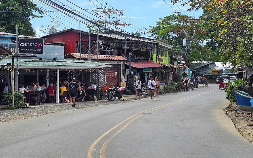 Straße Puerto Viejo de Talamanca, Costa Rica