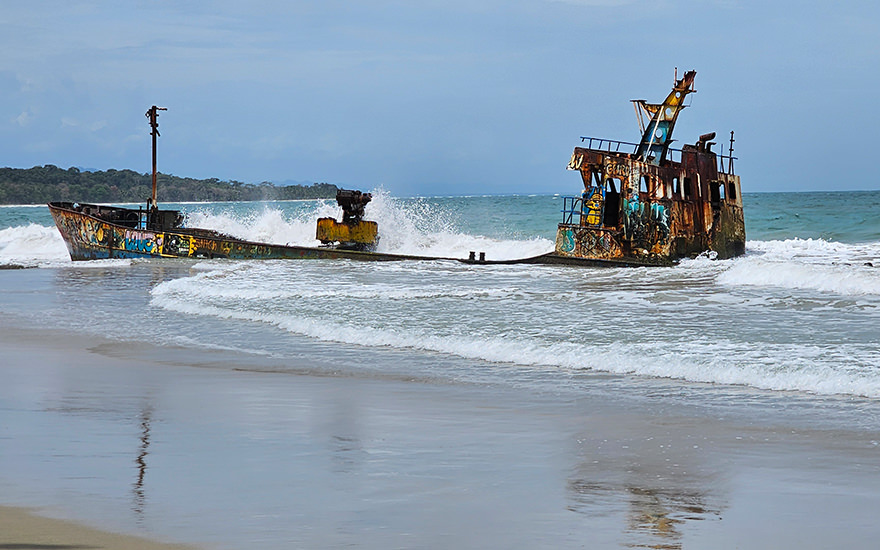 Schiffswrack Playa Manzanillo, Costa Rica