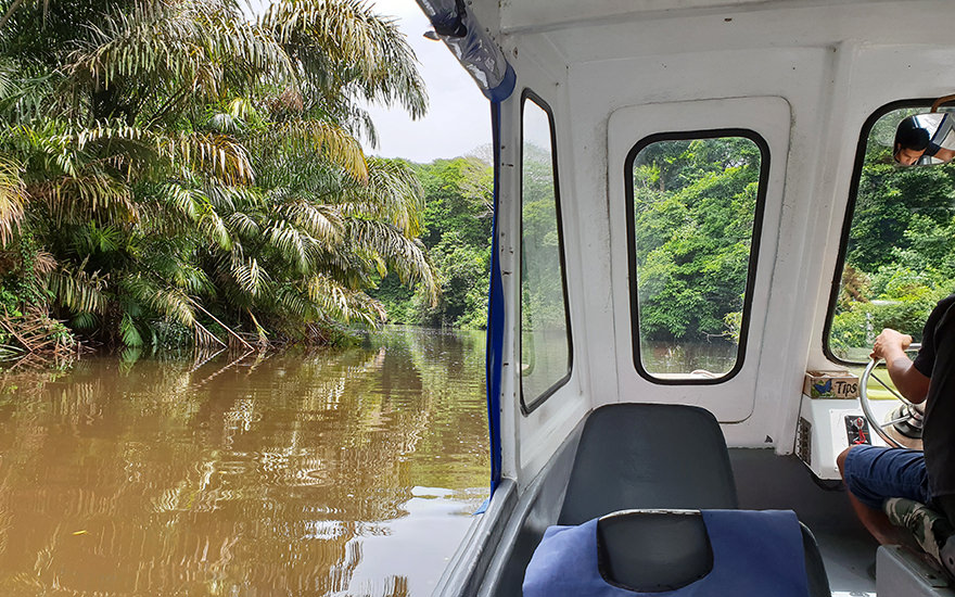 Anreise Boot Tortuguero