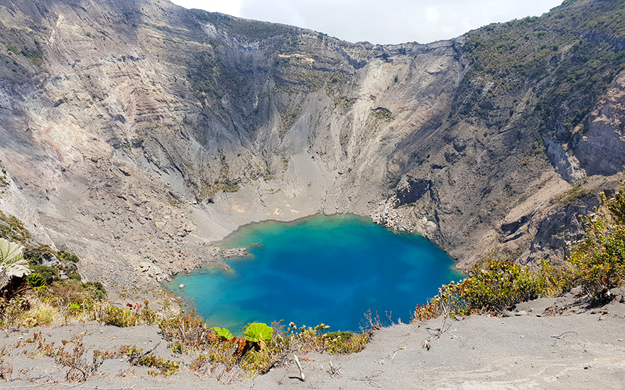 Kratersee Vulkan Irazú