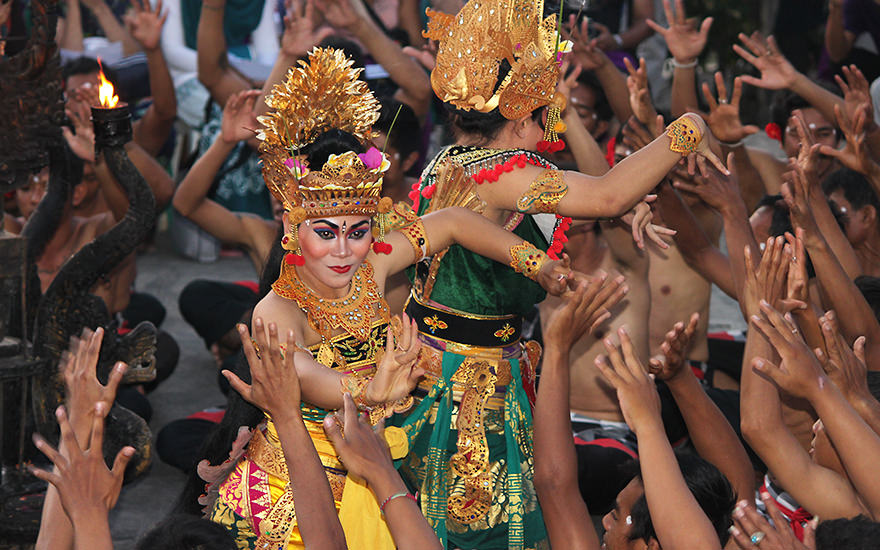 Kecak-Tanz Bali