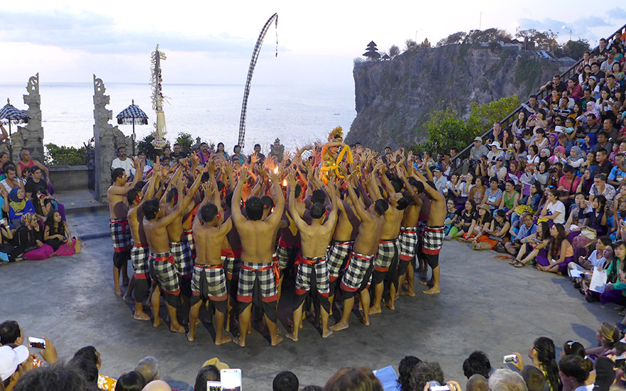 Kecak-Tanz, Pura Luhur Uluwatu