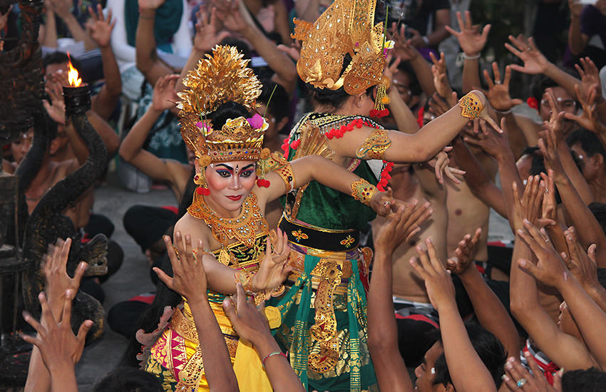 Kecak-Tanz Pura Luhur Uluwatu