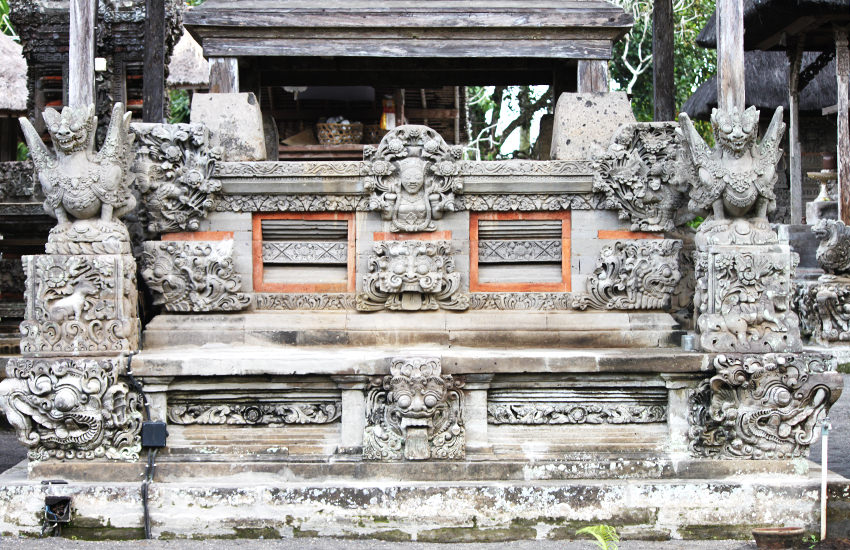 Verzierungen Pura Taman Ayun