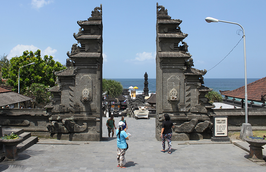Eingang Pura Tanh Lot