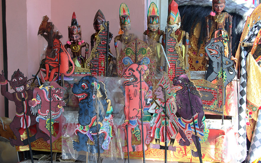 Wayang-Kulit-Puppen Sukawati