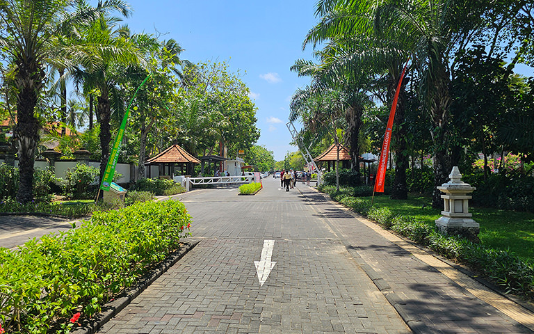 Sicherheitsschranke Nusa Dua, Bali