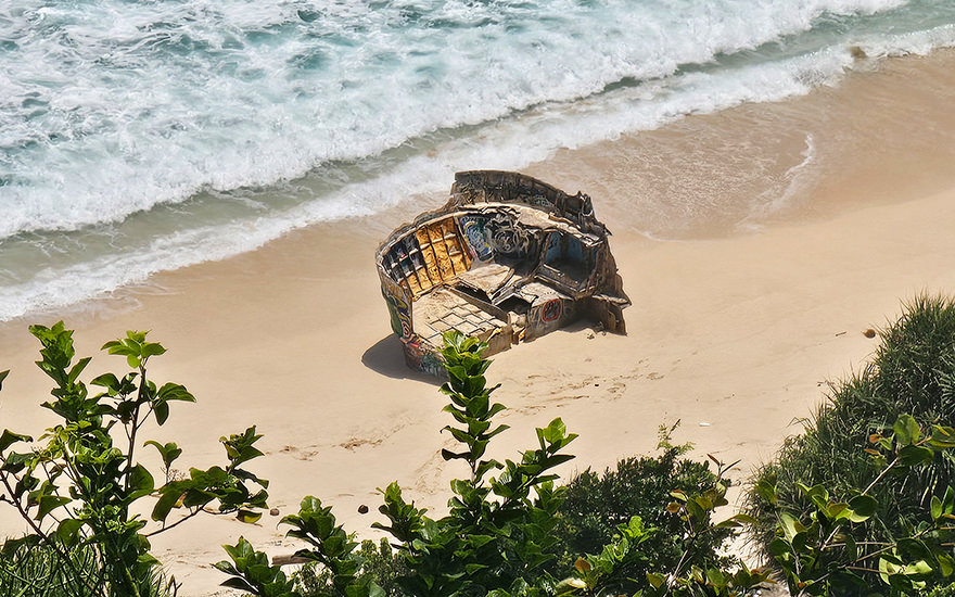Wrack Nunggalan Beach, Bali