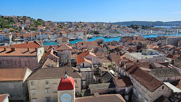 Aussicht Glockenturm Kathedrale St. Laurentius, Trogir