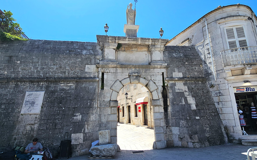 Nordtor Stadtmauer Trogir