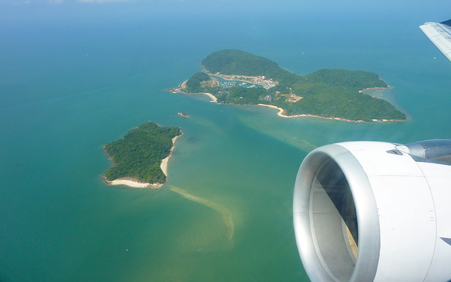 Langkawi Luftaufnahme