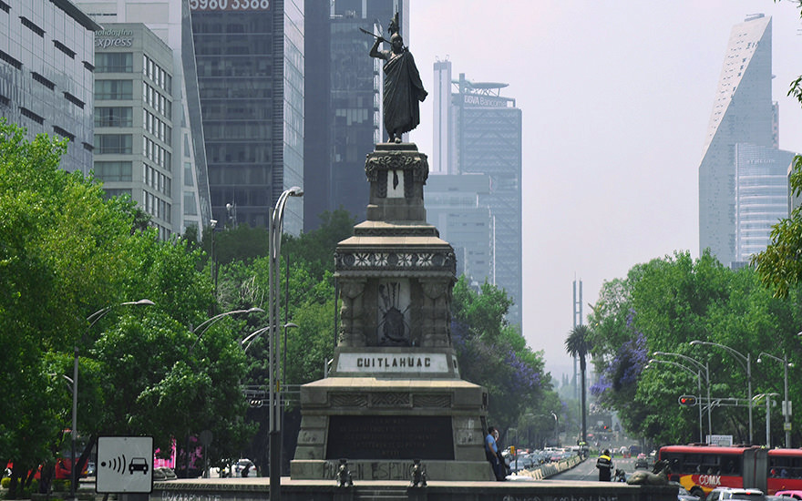 Denkmal Cuitláhuac Denkmal Cuitláhuac