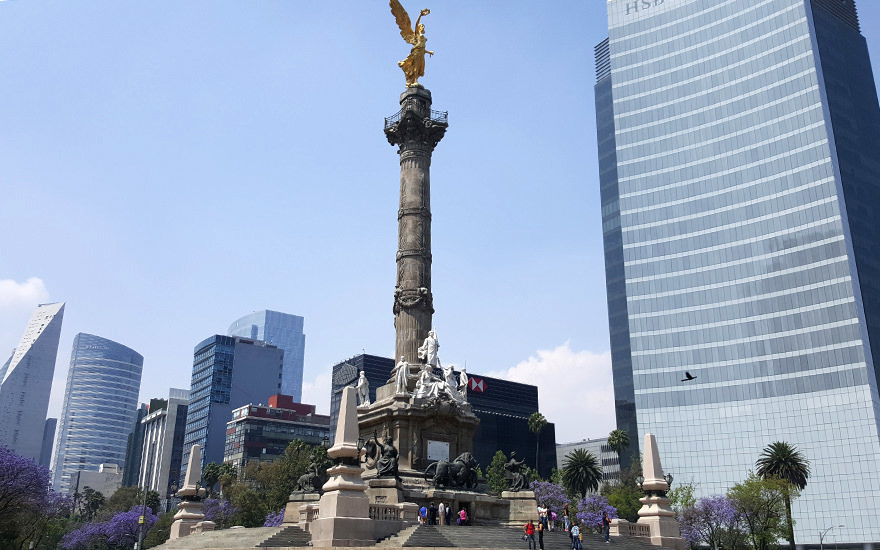 Unabhängigkeitsdenkmal Mexiko-Stadt Unabhängigkeitsdenkmal Mexiko-Stadt