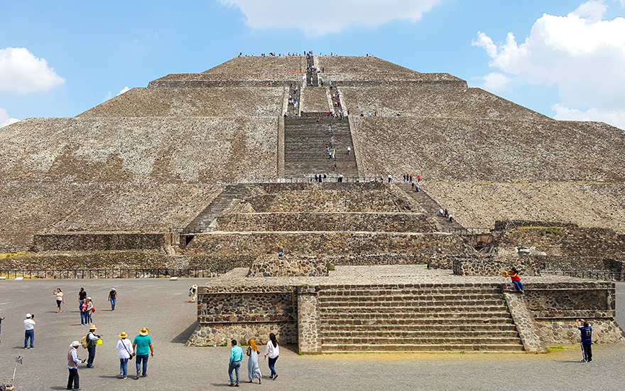 Sonnenpyramide Teotihuacán Sonnenpyramide Teotihuacán