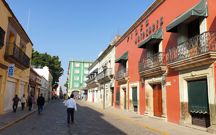 Straße Oaxaca de Juárez