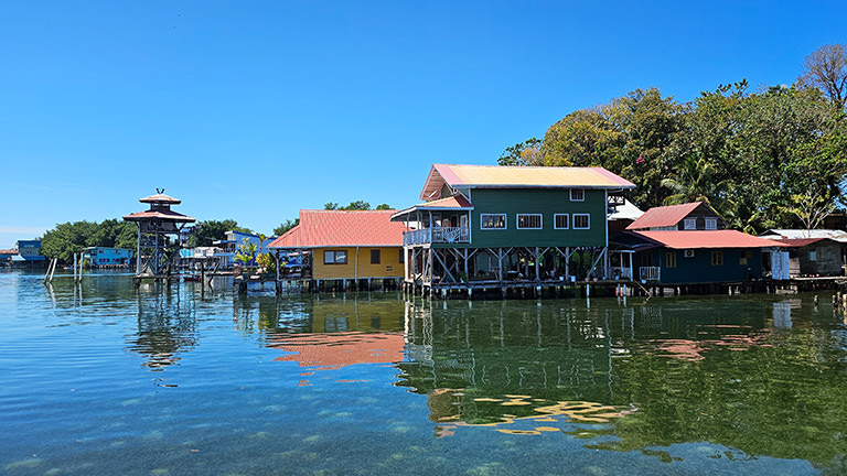 Stelzenhäuser Isla Colón, Bocas del Toro