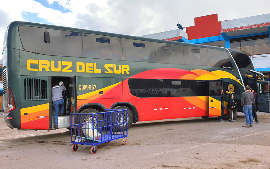 Reisebus Peru