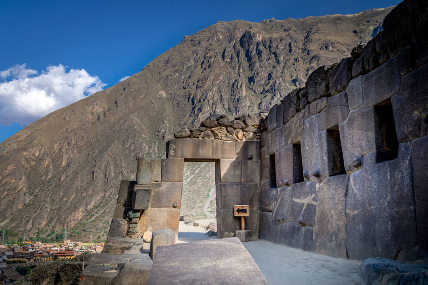 Ollantaytambo Ruinen
