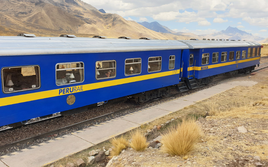 Touristenzug Cusco-Puno