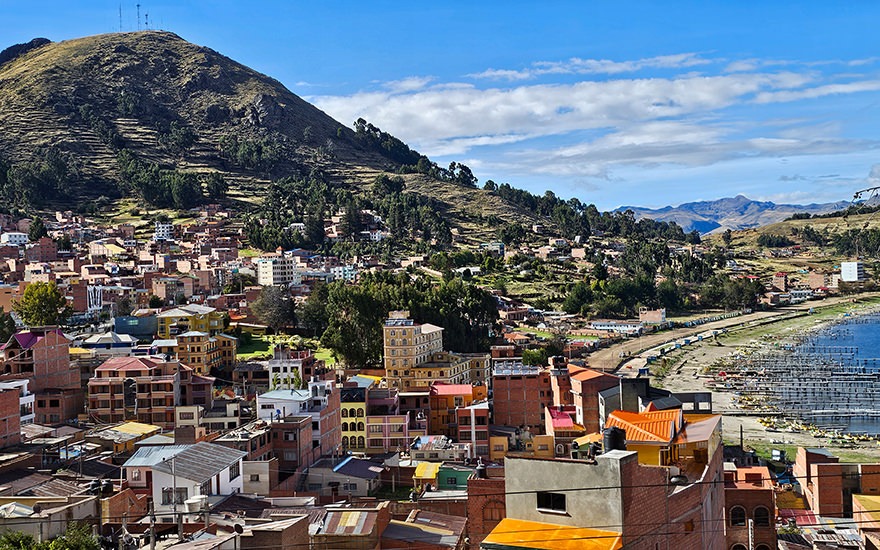 Copacabana, Titicacasee, Bolivien