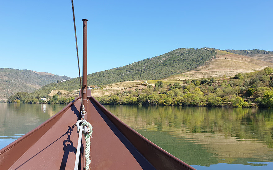 Rabelo-Fahrt Douro-Tal