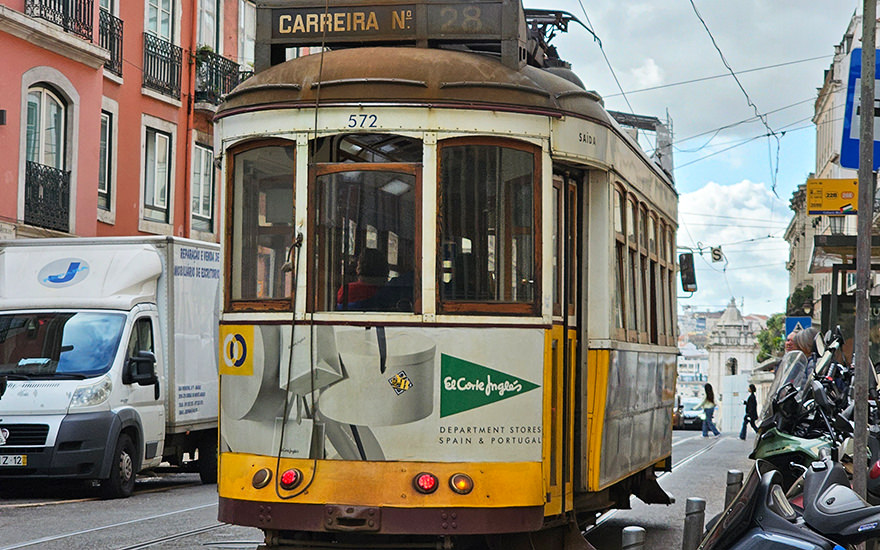 Straßenbahnlinie 28 Lissabon