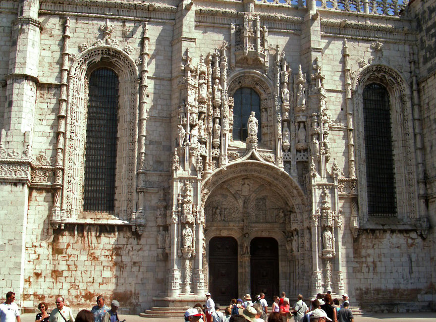 Südportal Mosteiro dos Jerónimos Lissabon