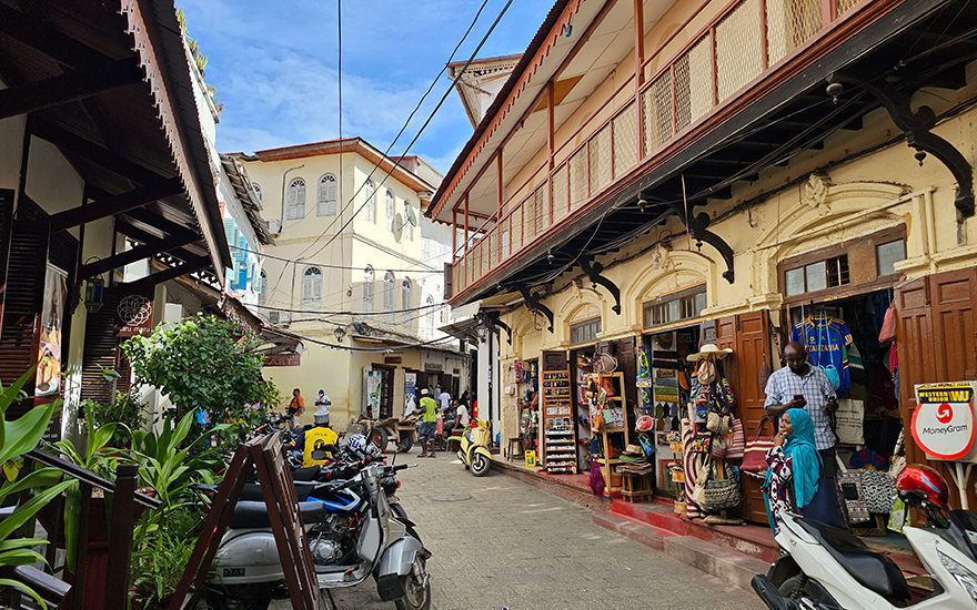 Straße Stone Town