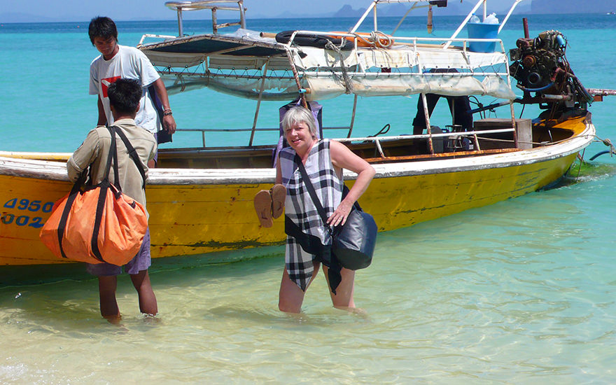 Anreise Koh Ngai Longtailboot