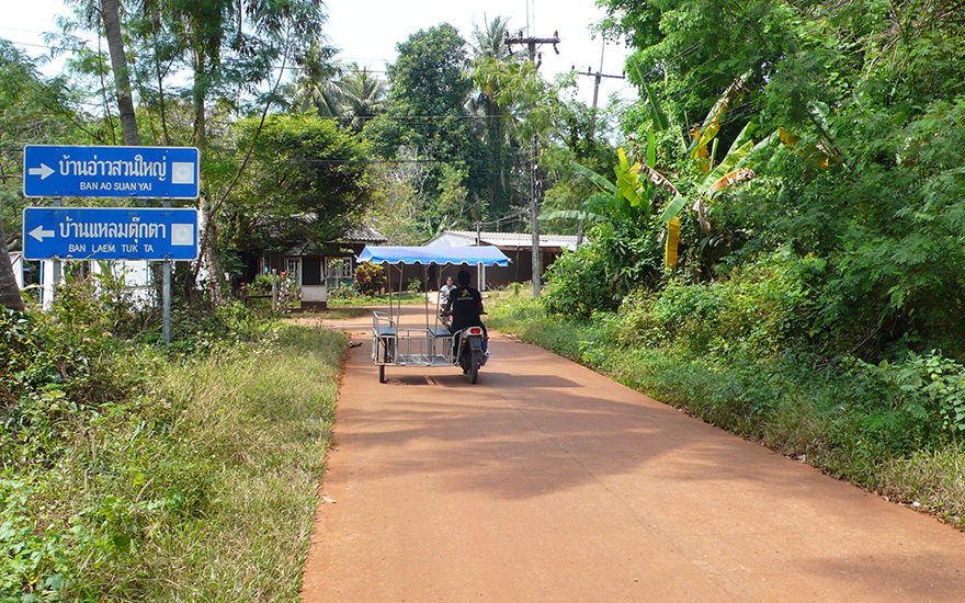 Straße Koh Mak