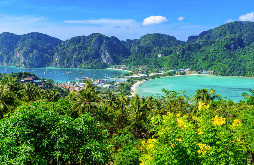 Isthmus Ton Sai Bay und Lo Dalam Bay, Koh Phi Phi