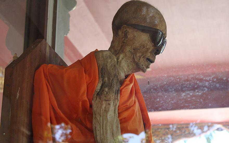 Mumie, Wat Khunaram, Koh Samui