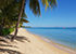 Maenam Beach mit Palmen und Meer