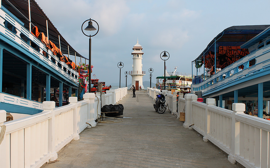 Pier, Bang Bao, Koh Chang