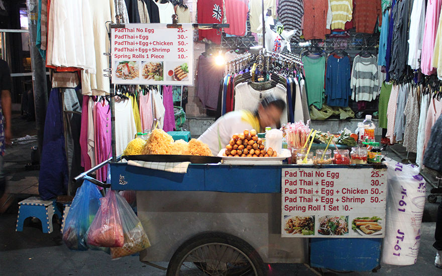 Nachtmarkt Bangkok