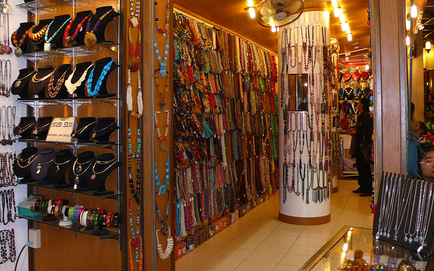 Schmuckladen Nachtmarkt Chiang Mai