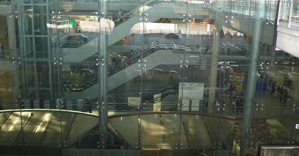 Halle, Flughafen Bangkok