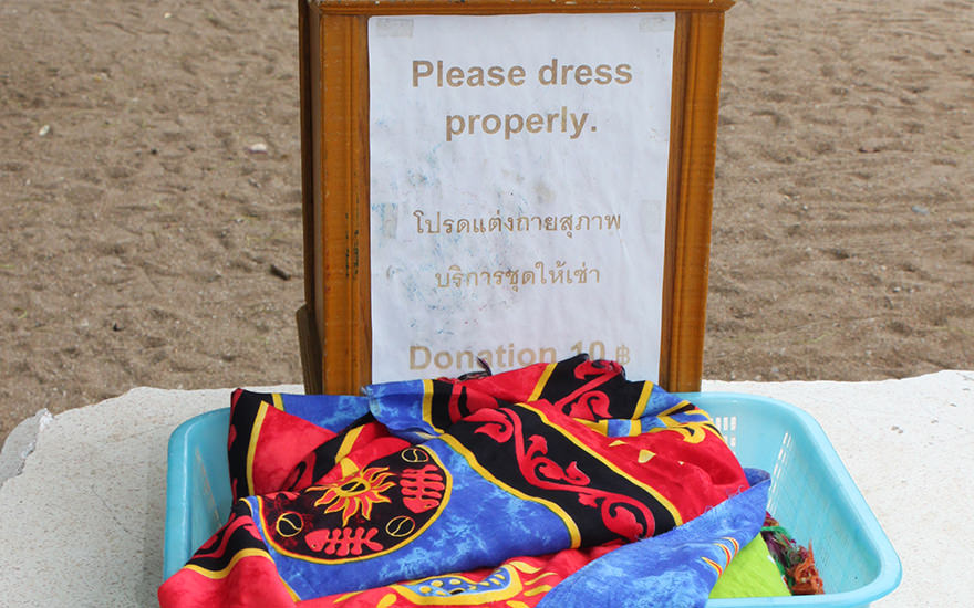 Sarong Tempel Thailand